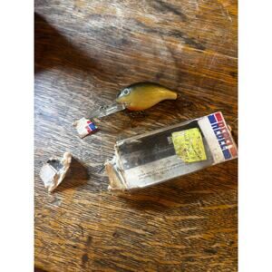 Vintage Rebel Fishing Lure w/ Original Box (Damaged Box)